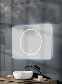 Thebalux M11 spiegel 80x70cm met verlichting en verwarming