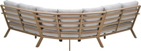 Garden Impressions Ariane loungeset 3-delig - light teak look