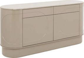 Beige Retro Dressoir - 160x42x75cm.