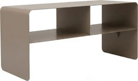 Stalen TV-meubel Taupe - 90x37x44cm.