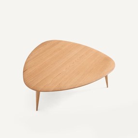 Salontafel in massief eiken, groot model, THÉOLEINE