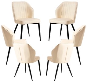 Pakket van 6 Wenye Stoelen