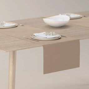 Dekoria Rechthoekige tafelloper, beige, 40 x 130 cm