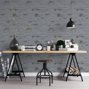 Noordwand Topchic Behang Concrete Look lichtgrijs