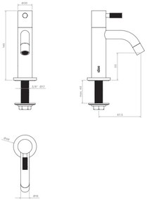 Clou Freddo 2 fonteinkraan M-size chroom