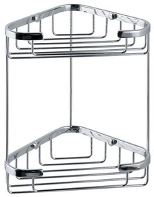 Eastbrook Solid messing doucherek driehoek dubbel chroom