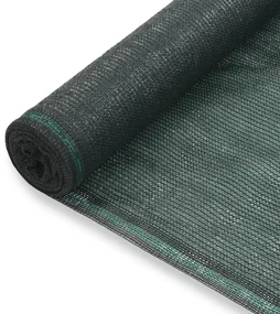 vidaXL Tennisscherm 2x50 m HDPE groen