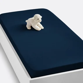 Hoeslaken babybed in effen jersey, Scenario