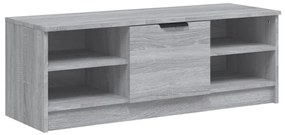 vidaXL Tv-meubel 102x35,5x36,5 cm bewerkt hout grijs sonoma eikenkleur