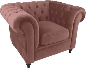 Fauteuil - Giethoorn - Kronos fluweel roze 29