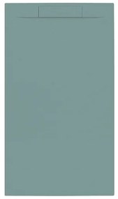 Allibert Luna douchebak Mat Groen Korstmos 140x80x2.7cm 247622