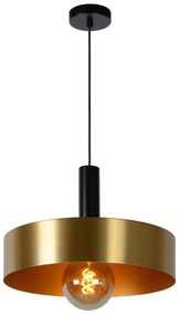 Lucide Giada hanglamp 40cm 1x E27 goud mat