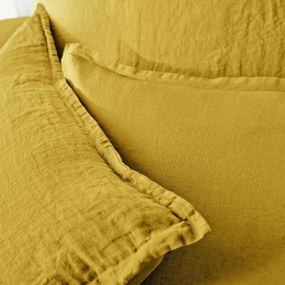 Kussensloop in gewassen linnen, Linot