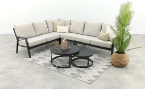 Lagos/Rhodos loungeset - hoekbank - links & rechts