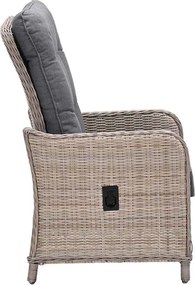 Garden Impressions Nova lounge tuinstoel verstelbaar - vintage willow