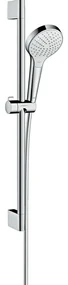 Hansgrohe Croma select s glijstangset 65cm vario wit chroom 26562400