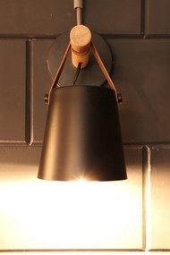 Nordic Wandlamp Zwart
