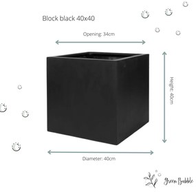 Pot Block Black