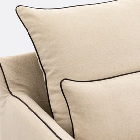 Fauteuilhoes, dik linnen, Odna