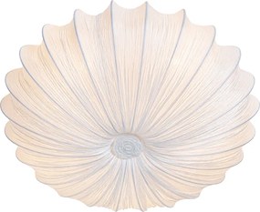 Smart plafondlamp wit zijden 60cm 5-lichts incl. 5 Wifi P45 - Plu