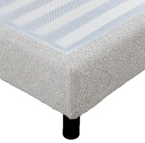Bedbodemkit met 20 flexibele latten + decoratieve hoes + poten