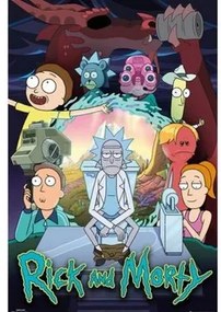 Posters Multicolour Rick And Morty  TA6423