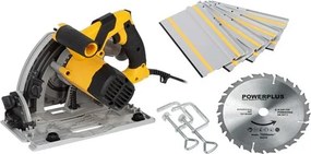 Powerplus Invalzaag – 1200W | Ø 165 mm Inclusief geleider