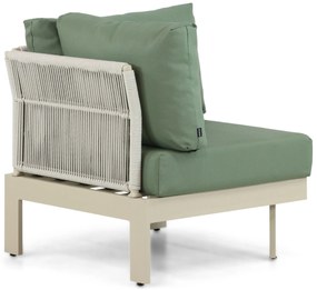 Hoek loungeset 6 personen Aluminium Taupe  Lifestyle Garden Furniture Lorenzo