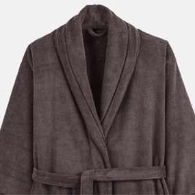 Badjas voor volwassenen van gekamd katoen 400 g/m², Victor