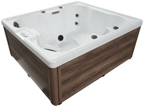 Badstuber Palermo outdoor whirlpool 4-persoons wit