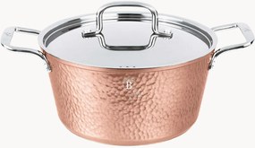 Kookpan Hammered Copper met deksel
