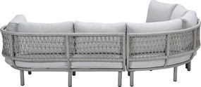 Garden Impressions Algarve lounge dining set 3-delig - taupe
