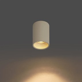 Moderne opbouwspot beige GU10 50mm rond - Deep