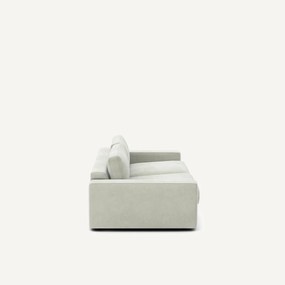 Slaapbank in stonewashed fluweel, SKANDER