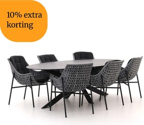 + 10% kassakorting | Diningset Manifesto  | 6 personen | Tuinset sintered stone | 7-delig | Kees Smit Tuinmeubelen