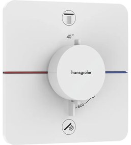 Hansgrohe Showerselect thermostaat inbouw voor 2 functies matwit 15583700