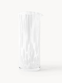 Handgemaakte karaf Oakley van gespikkeld glas, 1.1 L