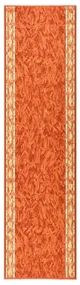 vidaXL Tapijtloper anti-slip 80x300 cm terracottakleurig