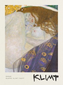 Kunstdruk Danae - Gustav Klimt, (30 x 40 cm)