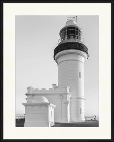 Ingelijste digitale print The Iconic Cape Byron Lighthouse