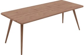 Goossens Eettafel Bjarte, Rechthoekig 220 x 90 cm