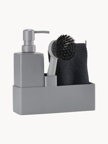 Afwasmiddeldispenser Zone Denmark met afwasborstel, set van 3
