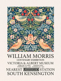 Kunstdruk Strawberry Thief (Special Edition) - William Morris, (30 x 40 cm)