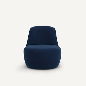 Fauteuil in fluweel, Rosebury design E.Gallina