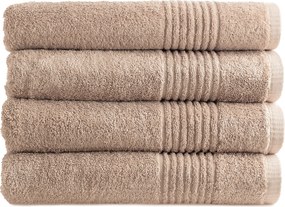 Handdoek Supreme Collectie - 4 stuks - 70x140 - sand