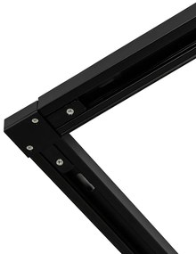 Modern railsysteem met 5 spots goud 1-fase  - Iconic Gissi