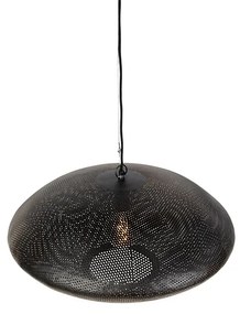 Oosterse hanglamp zwart met goud 60 cm - Radiance