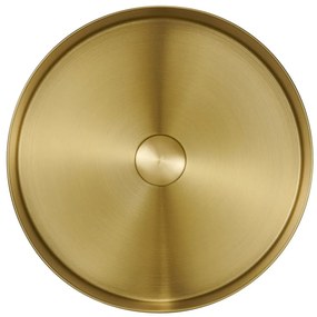 Sapho Aurum waskom rond 38cm goud mat