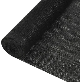 vidaXL Privacynet 195 g/m² 3,6x10 m HDPE zwart