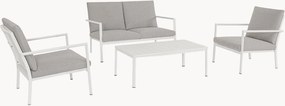Tuin loungeset Konnor, 4-delig